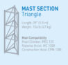 Alba Mast Compatibility Cross Reference Spec Sheet