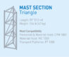 Alba Mast Compatibility Cross Reference Spec Sheet