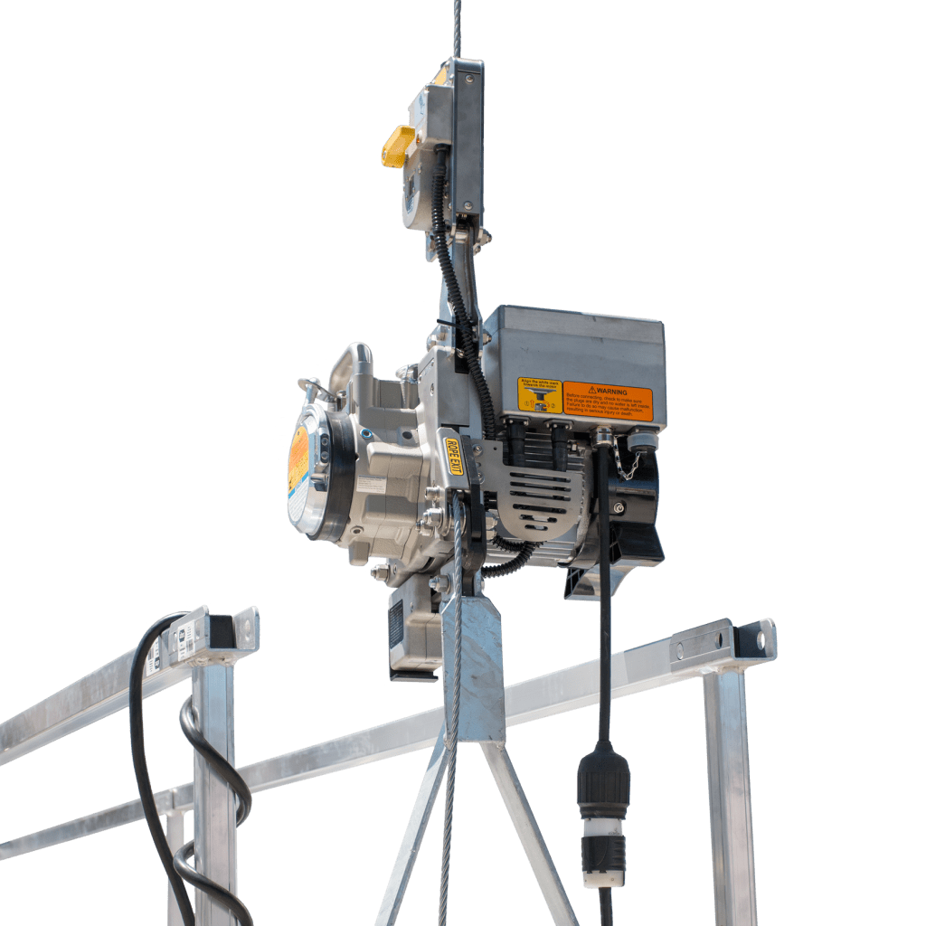 BISOMAC 210 Traction Hoist Bee Access