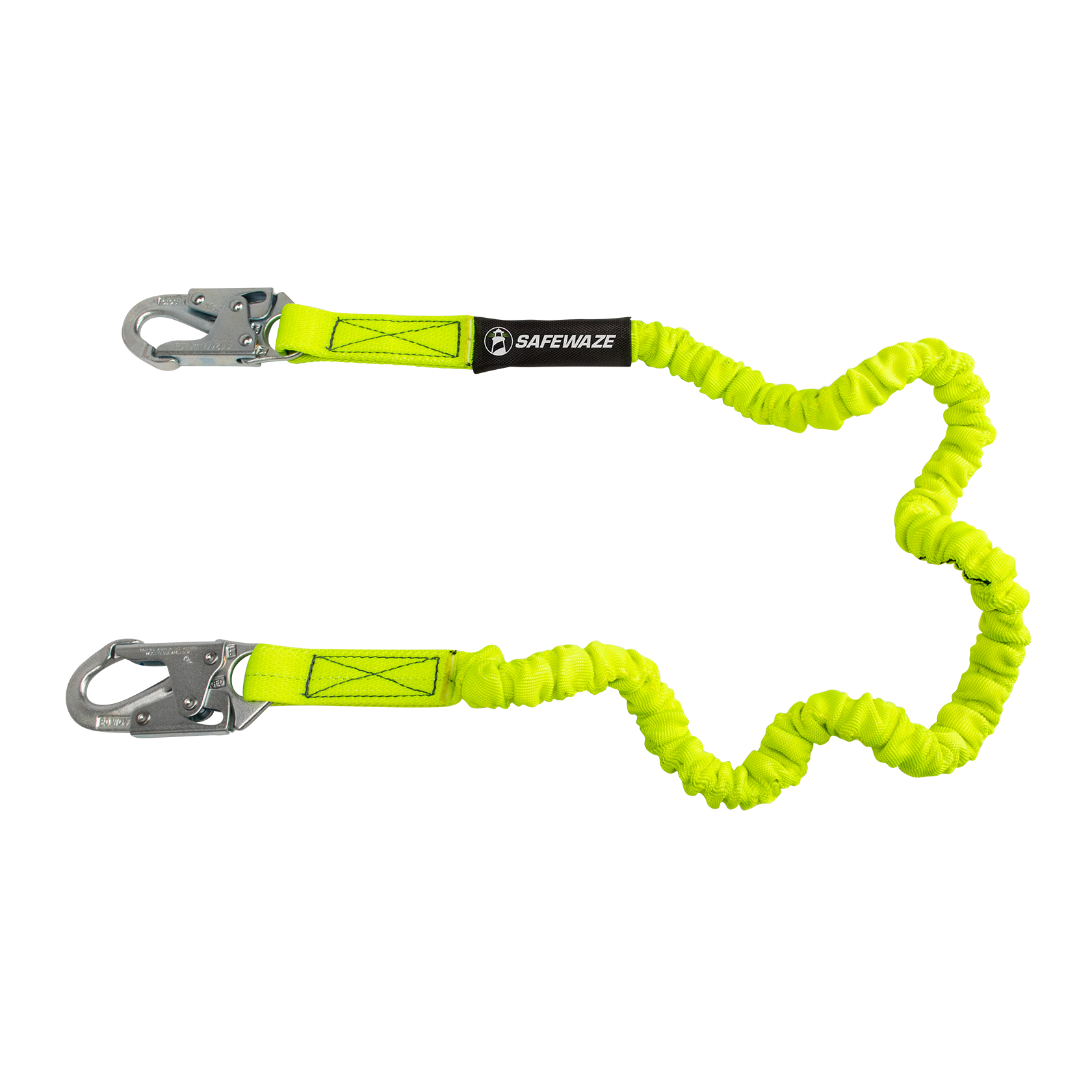 thumbnail image 2 of Climbing Harness Malta Dynamics 4.5' To 6' Fall Protection Double Leg Stretch Internal Shock Absorbing Lanyard With 1 Steel Snap Hook And 2 Rebar Hooks, OSHA/ANSI Compliant Fall Arrest Harness Csa Approved 2 of 9