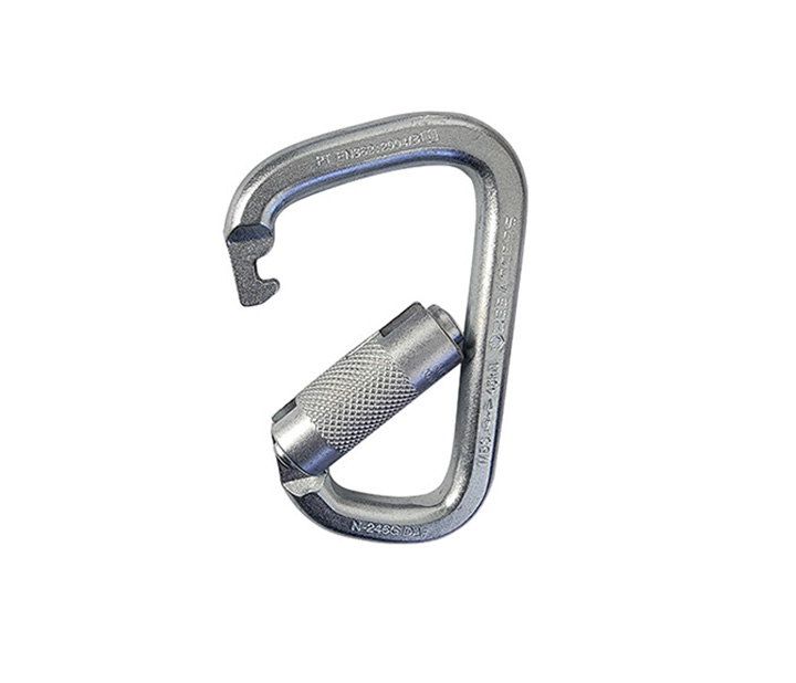 thumbnail image 2 of Screw Gate Karabiner - Lightweight Metal Fall Arrestor Attachment 2 of 6