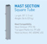 Alba Mast Compatibility Cross Reference Spec Sheet